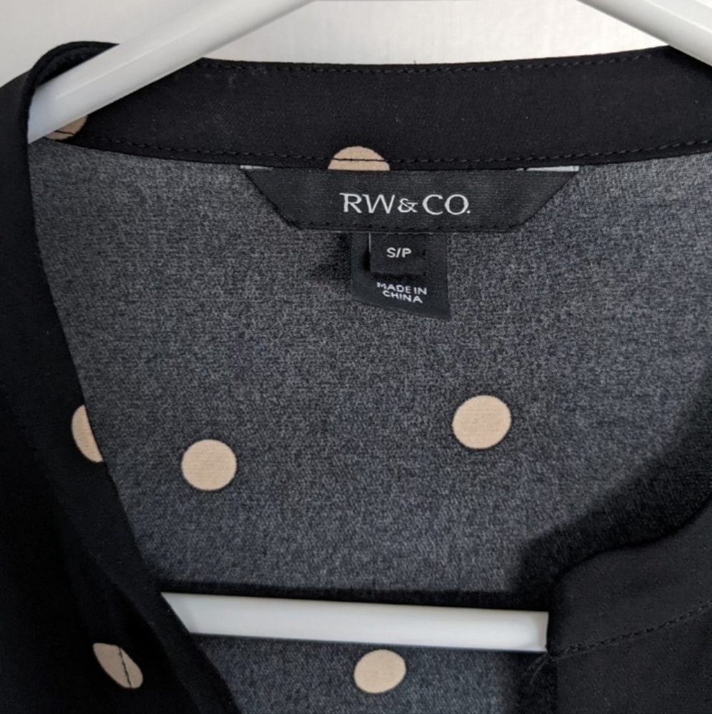 RW&CO Tie Front Blouse - Picture 5 of 6